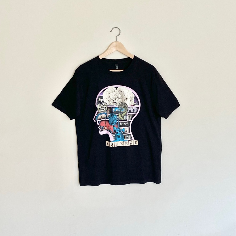 NEW Squeeze Join The Dots Tour 2017 Concert T Shirt Adult size Large